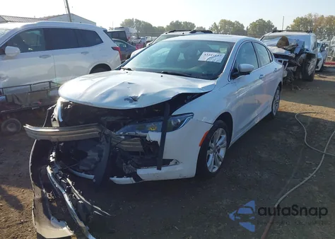 2016 Chrysler 200 Limited из США, поврежденный, VIN 1C3CCCAB5GN168479